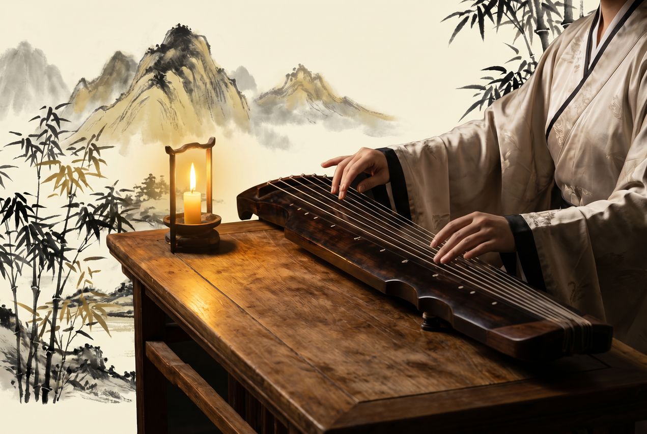免费菠萝古琴入门指法视频教学·零基础 - snu0kj.cn
